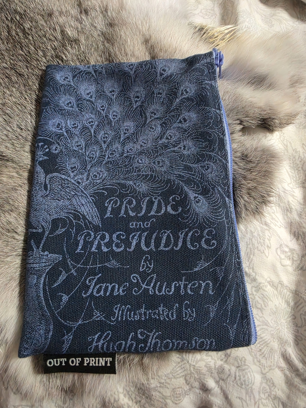 Pride and Prejudice Navy Blue Bag